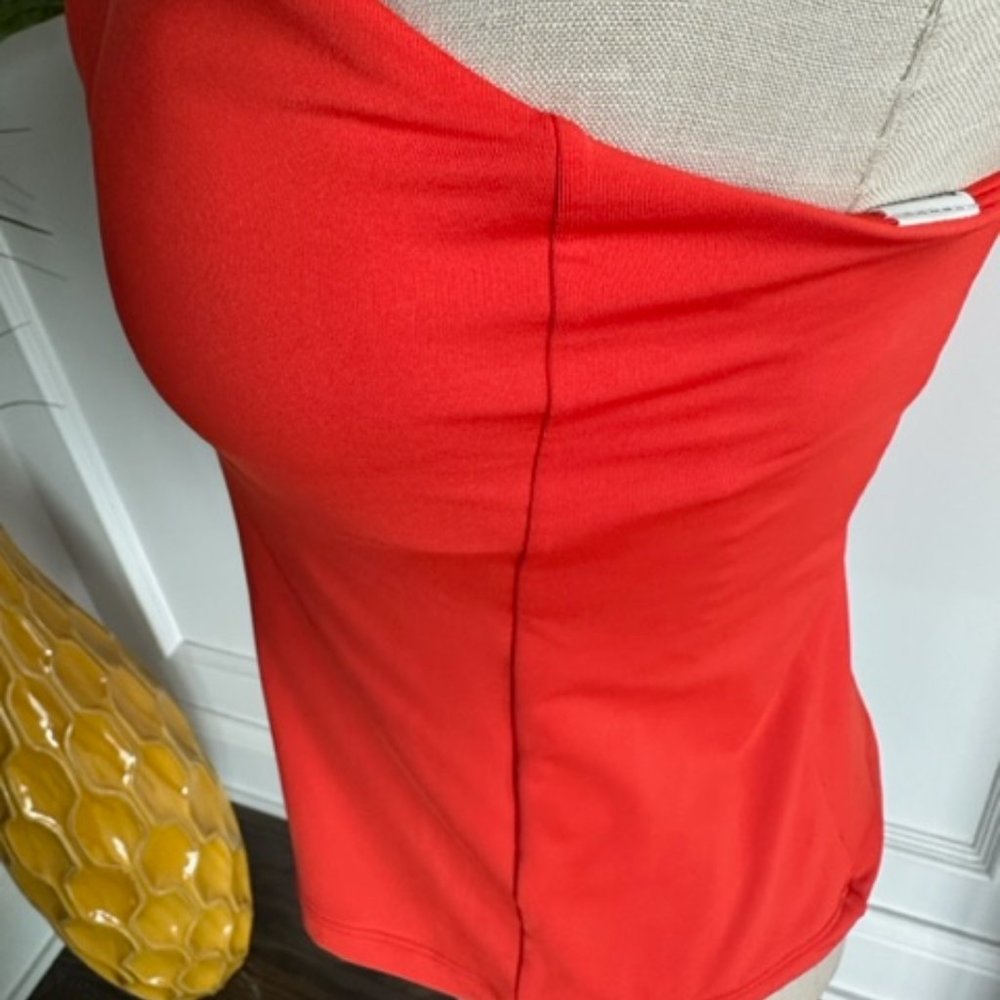 Athleta Orange Criss Cross Bra Tank - Picture 5 of 12